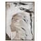 Abstract Woman's Profile Framed Canvas Wall Art